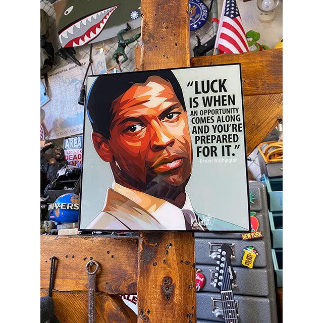 デンゼル・ワシントン　ポップアートフレーム ■ アメリカン雑貨 アメリカ雑貨 |  | 06