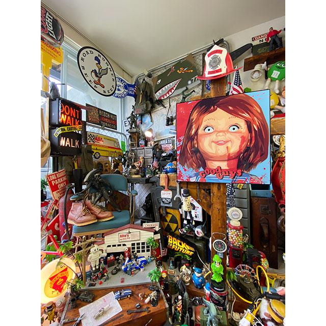 デカサイズ　Lサイズ　51cm　映画　チャイルドプレイ　グッドガイ・チャッキー　ポップアートフレーム ■ アメリカン雑貨 |  | 05