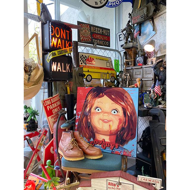 デカサイズ　Lサイズ　51cm　映画　チャイルドプレイ　グッドガイ・チャッキー　ポップアートフレーム ■ アメリカン雑貨 |  | 07