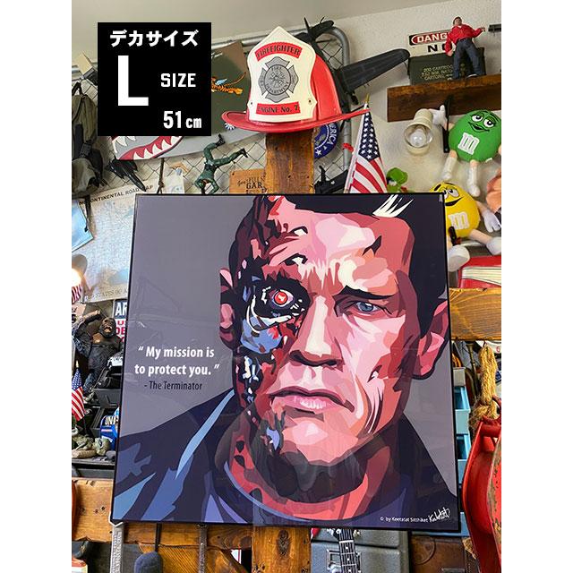 デカサイズ Lサイズ 51cm 映画 ターミネーター アーノルド・シュワルツ