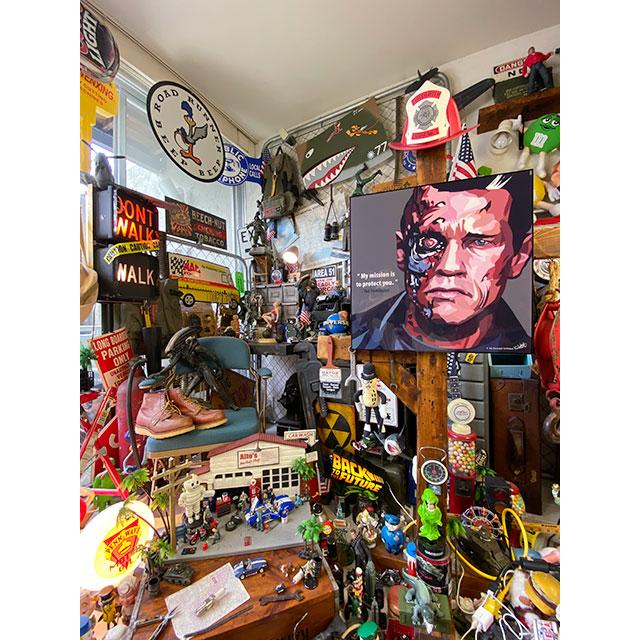 デカサイズ Lサイズ 51cm 映画 ターミネーター アーノルド・シュワルツ