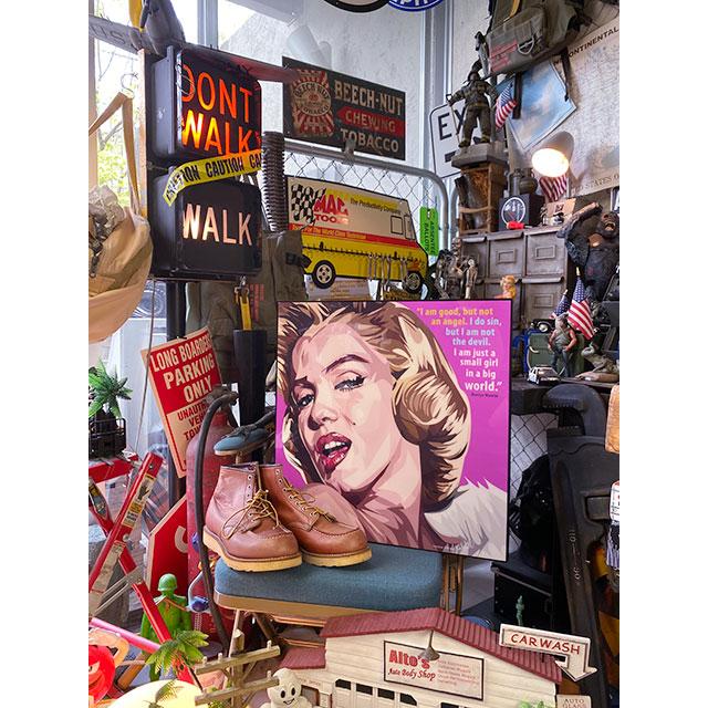 No309フレーム付きキャンバスアート ブランドアートポスター マリリン