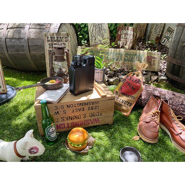 HAYES　ヘイズ　バックパッカーカンティーン　1000ml（ブラック）水筒　U.S.アーミー　ウォーターボトル　MADE IN U.S.A. ■ アメリカン雑貨 ウォータータンク |  | 05