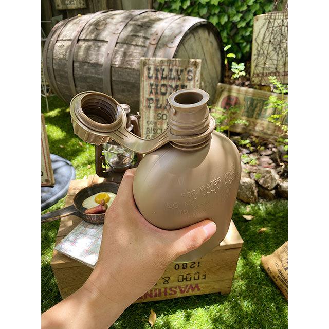 HAYES ヘイズ　1QT　カンティーン　950ml（コヨーテ）水筒　ウォーターボトル　米軍納入品　MADE IN U.S.A. ■ アメリカン雑貨 ウォータータンク 爆買 |  | 05