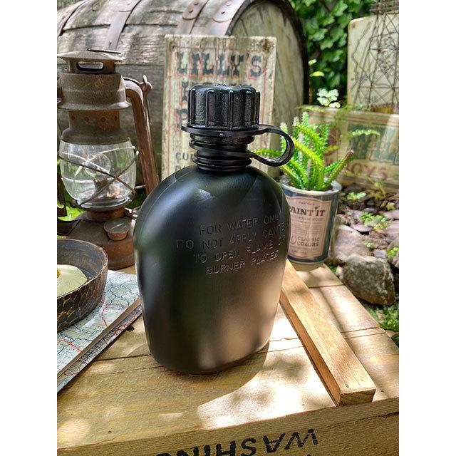HAYES ヘイズ　1QT　カンティーン　950ml（ブラック）水筒　ウォーターボトル　米軍納入品　MADE IN U.S.A. ■ アメリカン雑貨 ウォータータンク 爆買 | 
