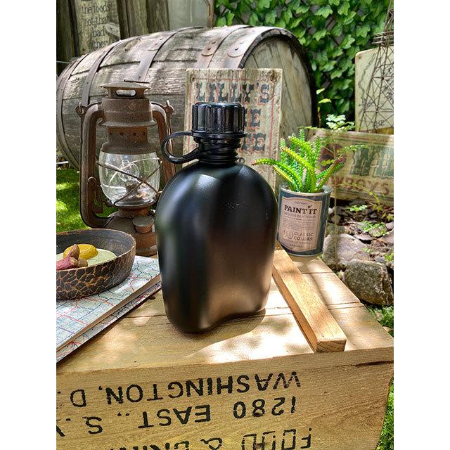 HAYES ヘイズ　1QT　カンティーン　950ml（ブラック）水筒　ウォーターボトル　米軍納入品　MADE IN U.S.A. ■ アメリカン雑貨 ウォータータンク 爆買 |  | 04