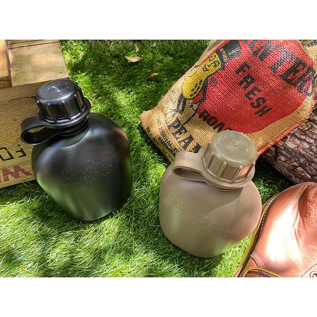 HAYES ヘイズ　1QT　カンティーン　950ml（サンド＆ブラックの2個セット）水筒　ウォーターボトル　MADE IN U.S.A. ■ アメリカン雑貨 ウォータータンク 爆買 |  | 01