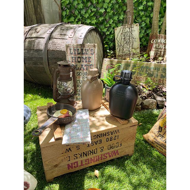 HAYES ヘイズ　1QT　カンティーン　950ml（サンド＆ブラックの2個セット）水筒　ウォーターボトル　MADE IN U.S.A. ■ アメリカン雑貨 ウォータータンク 爆買 |  | 05