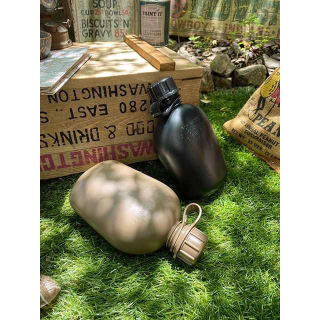 HAYES ヘイズ　1QT　カンティーン　950ml（サンド＆ブラックの2個セット）水筒　ウォーターボトル　MADE IN U.S.A. ■ アメリカン雑貨 ウォータータンク 爆買 |  | 06