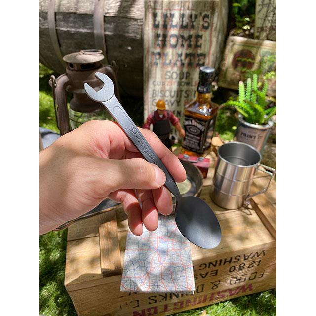 スパナスプーン　ブラック　（Lサイズ）　単品　日本製　新潟県燕市　製作工房武田　向井理さん主演のドラマ「ハングリー」に登場 |  | 02
