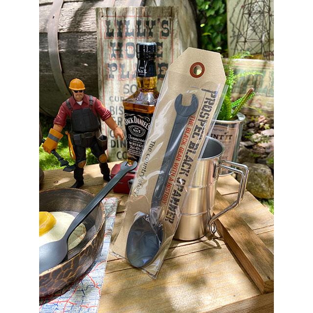 スパナスプーン　ブラック　（Lサイズ）　単品　日本製　新潟県燕市　製作工房武田　向井理さん主演のドラマ「ハングリー」に登場 |  | 07