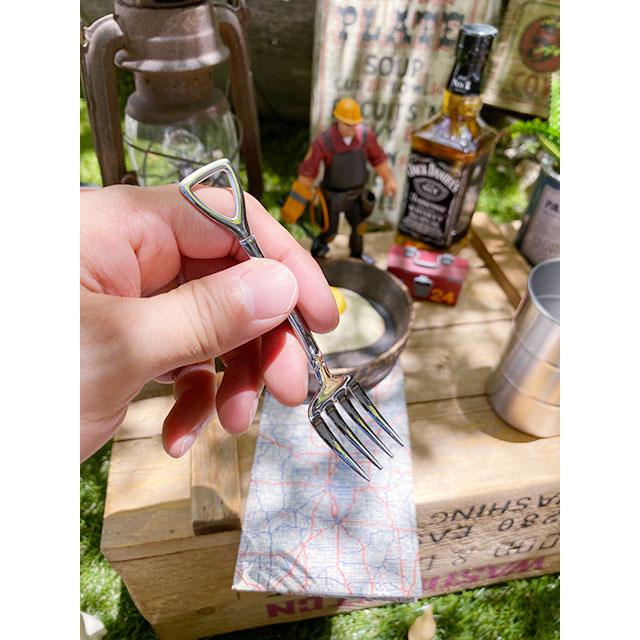 スコップフォーク　（Sサイズ）　単品　日本製　新潟県燕市　製作工房武田　向井理さん主演のドラマ「ハングリー」に登場 |  | 02