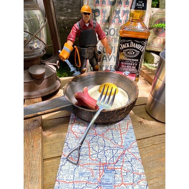 スコップフォーク　（Mサイズ）　単品　日本製　新潟県燕市　製作工房武田　向井理さん主演のドラマ「ハングリー」に登場 |  | 01