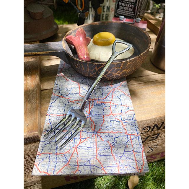 スコップフォーク　（Mサイズ）　単品　日本製　新潟県燕市　製作工房武田　向井理さん主演のドラマ「ハングリー」に登場 |  | 03