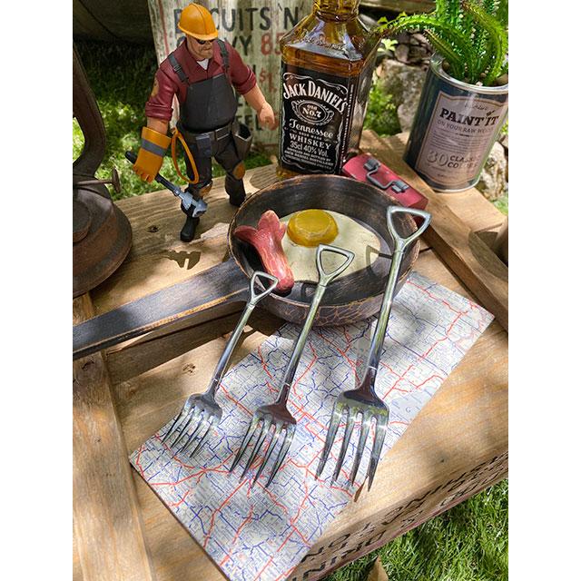 スコップフォーク　（Mサイズ）　単品　日本製　新潟県燕市　製作工房武田　向井理さん主演のドラマ「ハングリー」に登場 |  | 08