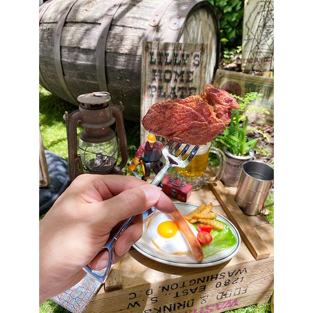 スコップフォークLとスコップナイフ　（2本セット）　日本製　新潟県燕市　製作工房武田　向井理さん主演のドラマ「ハングリー」に登場 |  | 07