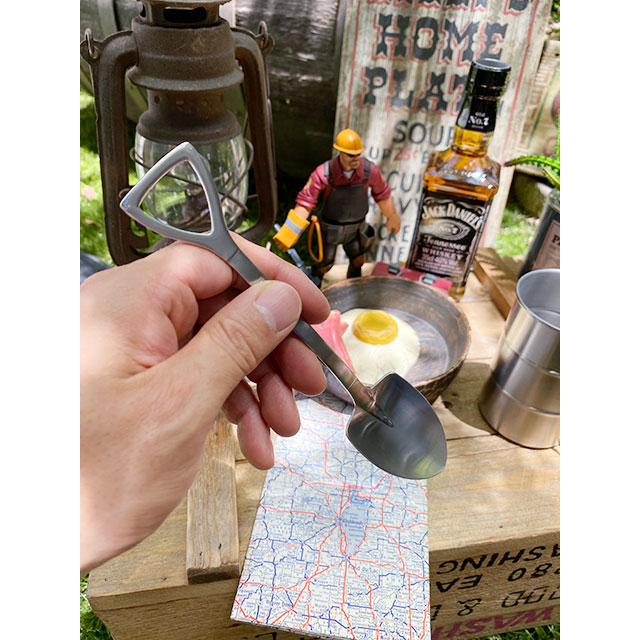 U.S.　SIZE　スコップスプーン　つや消し仕上げ　（Lサイズ）　単品　日本製　燕市　製作工房武田　向井理　ドラマ「ハングリー」 |  | 02