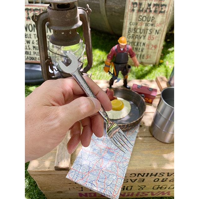 スパナフォーク　（Mサイズ）　単品　日本製　新潟県燕市　製作工房武田　プロスペック　PROSPEC　■　アメリカン雑貨　アメリカ雑貨 |  | 01