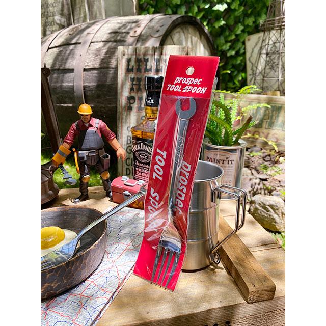 スパナスプーンとスパナフォーク　（Lサイズ2本セット）　日本製　新潟県燕市　製作工房武田　プロスペック　PROSPEC |  | 08