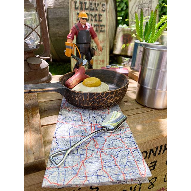 角スコップスプーン　（Sサイズ）　単品　ミニアイススコップスプーン　向井理ドラマ「ハングリー」に登場　日本製　燕市　製作工房武田 |  | 06
