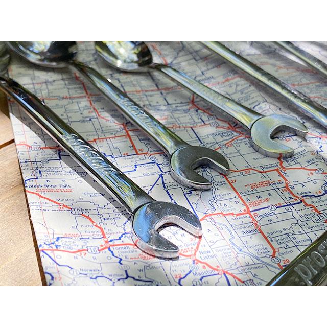 スパナスプーン＆フォーク＆ナイフ＆マドラー　（スパナシリーズ全種8本セット）　日本製　燕市　製作工房武田　プロスペック　PROSPEC |  | 03