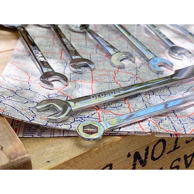 スパナスプーン＆フォーク＆ナイフ＆マドラー　（スパナシリーズ全種8本セット）　日本製　燕市　製作工房武田　プロスペック　PROSPEC |  | 06