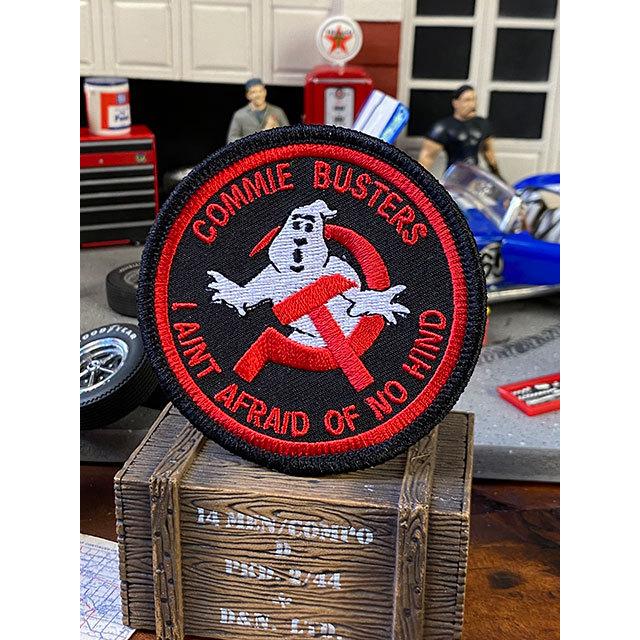 コミーバスターズ　ミリタリーワッペン　COMMIE BUSTERS  ■ アメリカン雑貨 アメリカ雑貨 | 