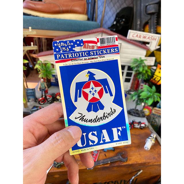 ミリタリープリズムステッカー　スクエア/Sサイズ　（U.S.エアフォース　サンダーバーズ）　■ アメリカン雑貨 アメリカ雑貨 |  | 02