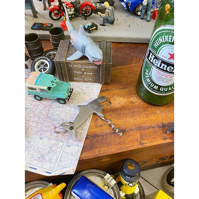 キッカーランド　シャークキーホルダー　栓抜き　ワインオープナー ■ アメリカン雑貨 アメリカ雑貨 |  | 05