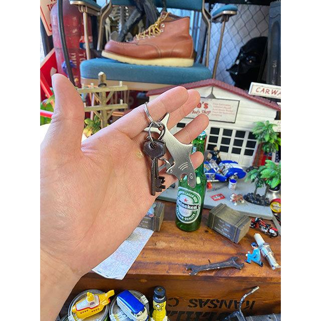 キッカーランド　シャークキーホルダー　栓抜き　ワインオープナー ■ アメリカン雑貨 アメリカ雑貨 |  | 06
