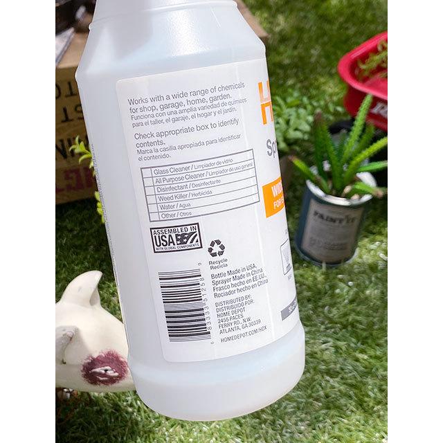 ホームデポ　スプレーボトル　32オンス　946ml　MADE IN U.S.A. ■ アメリカン雑貨 アメリカ雑貨 |  | 04