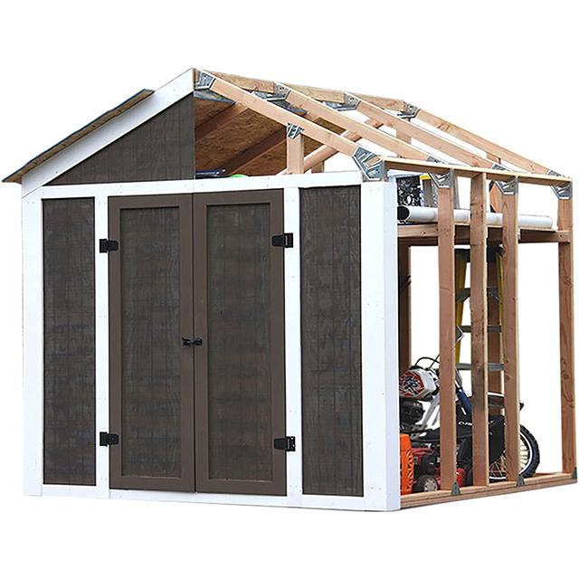 自分で作るガレージ小屋DIYキット　イージービルダー　シェッドキット　（ピークスタイル）　EZ　BUILDER　※材木は別売 |  | 18