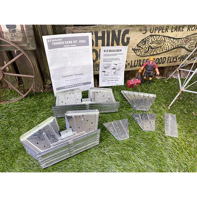 自分で作るガレージ小屋DIYキット　イージービルダー　シェッドキット　（バーンスタイル）　EZ　BUILDER　※材木は別売 |  | 02