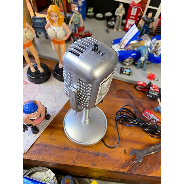 レトロマイクロフォン ※ディスプレイ用として提案です □ アメリカン