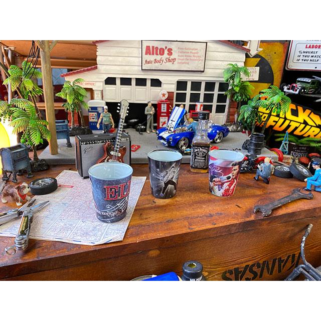 エルヴィス・プレスリー　ショットグラス　3個セット ■ アメリカン雑貨 アメリカ雑貨 |  | 07