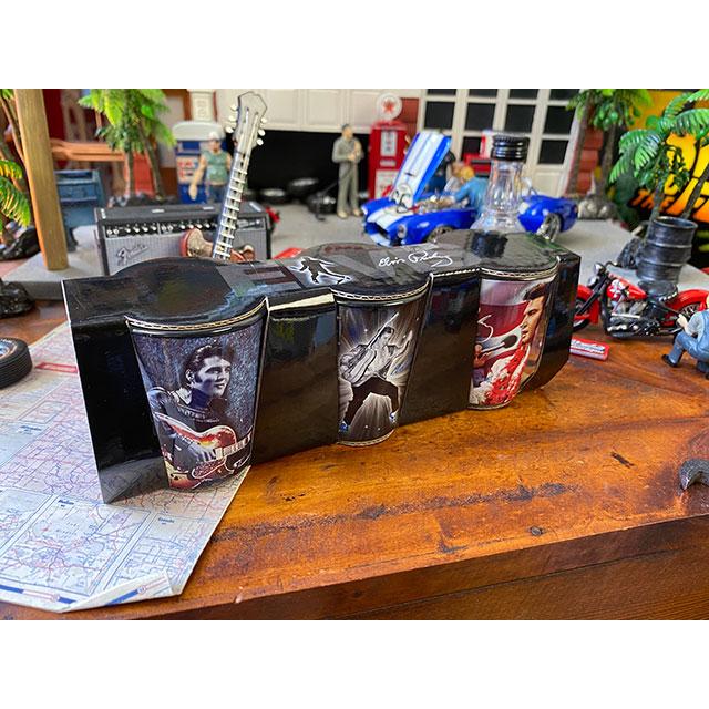 エルヴィス・プレスリー　ショットグラス　3個セット ■ アメリカン雑貨 アメリカ雑貨 |  | 09