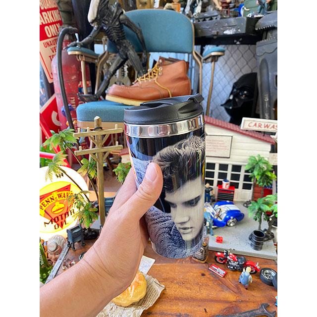 エルヴィス・プレスリー　トラベルマグ　（ブルーセーター）　■　アメリカン雑貨　アメリカ雑貨 |  | 05