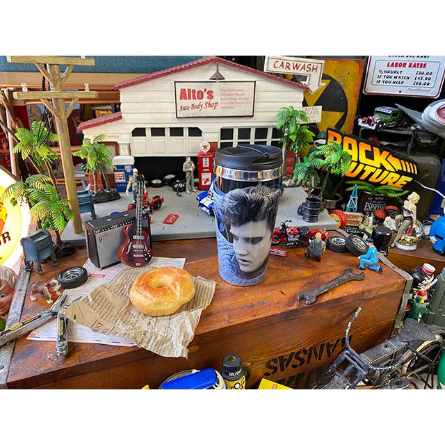 エルヴィス・プレスリー　トラベルマグ　（ブルーセーター）　■　アメリカン雑貨　アメリカ雑貨 |  | 06