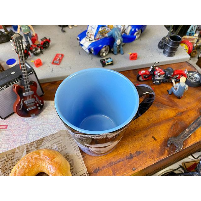 エルヴィス・プレスリー　マグカップ　（ブルーセーター）　■　アメリカン雑貨　アメリカ雑貨 |  | 01