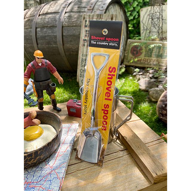 角スコップスプーン　（SサイズとLサイズの2本セット）　向井理ドラマ「ハングリー」に登場　日本製　新潟県燕市　製作工房武田 |  | 08