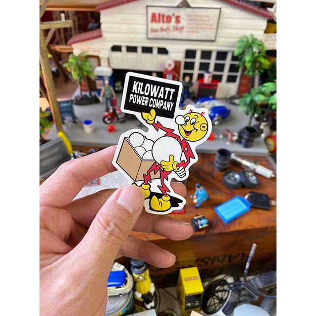 アメリカンカンパニーキャラクターステッカー　（レディキロワット）　■ アメリカン雑貨 アメリカ雑貨 |  | 02