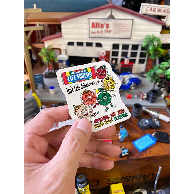 アメリカンカンパニーキャラクターステッカー　（ライフセーバー）　■　アメリカン雑貨　アメリカ雑貨 |  | 02