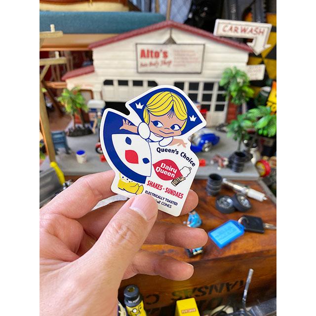 アメリカンカンパニーキャラクターステッカー　（リトルミスデイリークイーン）　■　アメリカン雑貨　アメリカ雑貨 |  | 02