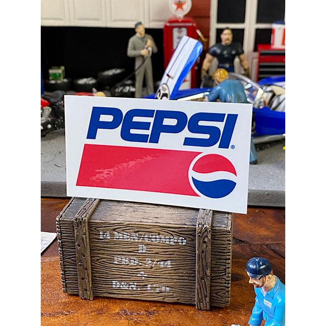 ペプシ　オフィシャルロゴステッカー　（90年代ロゴ/レクタングル）　■　アメリカン雑貨　アメリカ雑貨 | 