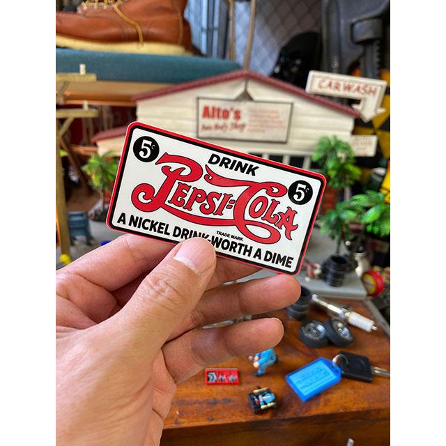 ペプシ　オフィシャルロゴステッカー　（1906年ロゴ/5セント）　■　アメリカン雑貨　アメリカ雑貨 |  | 02