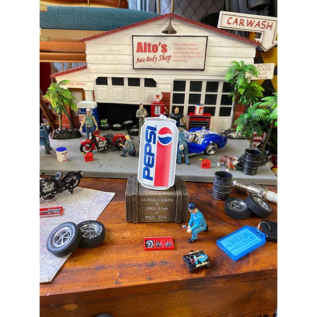 ペプシ　オフィシャルロゴステッカー　（90年代ロゴ/缶）　■　アメリカン雑貨　アメリカ雑貨 |  | 01