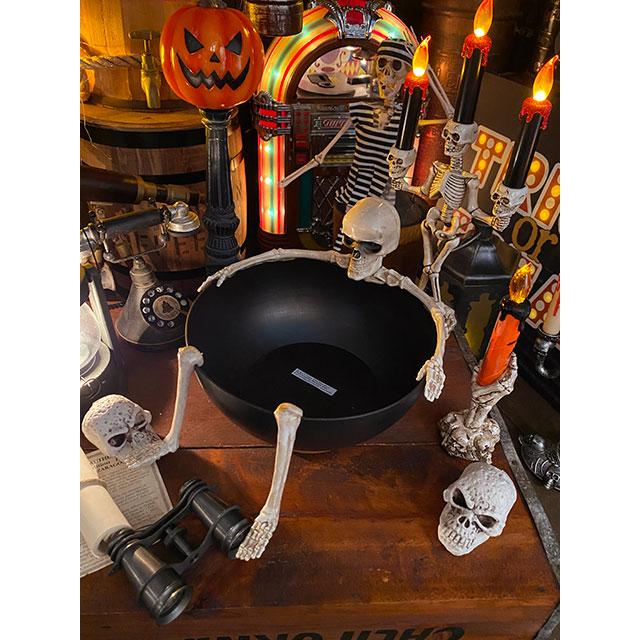 センサーで反応してしゃべる！光る！スケルトンキャンディボウルキーパー ■ パーティー 飾り アメリカ雑貨 爆買 |  | 09