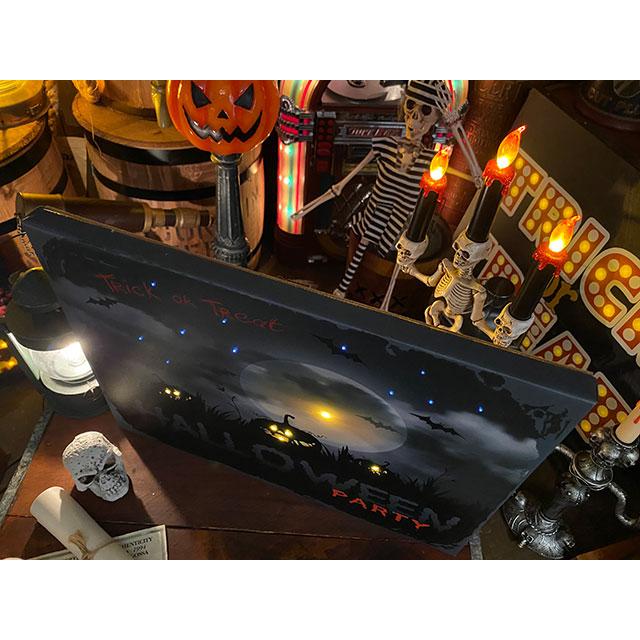 ハロウィンパーティー　LEDライトピクチャー ■ パーティー 飾り アメリカ雑貨 |  | 01