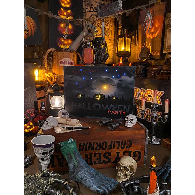 ハロウィンパーティー　LEDライトピクチャー ■ パーティー 飾り アメリカ雑貨 |  | 04