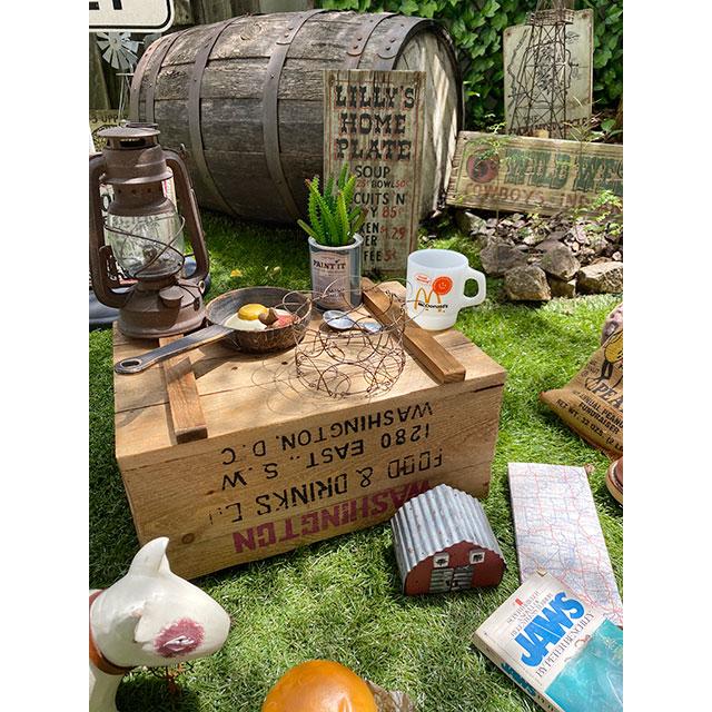 好きなカタチに変形できる！カントリーワイヤーバスケット ■ アメリカン雑貨 アメリカ雑貨 |  | 03